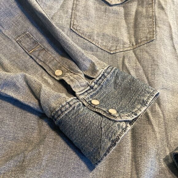 DYLAN OVERSIZED WESTERN SHIRT  XL - Picture 5 of 10